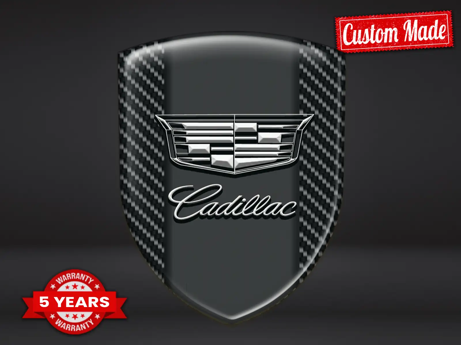 Cadillac Auto-Scheibenaufkleber Edition Sport Racing Klassisch